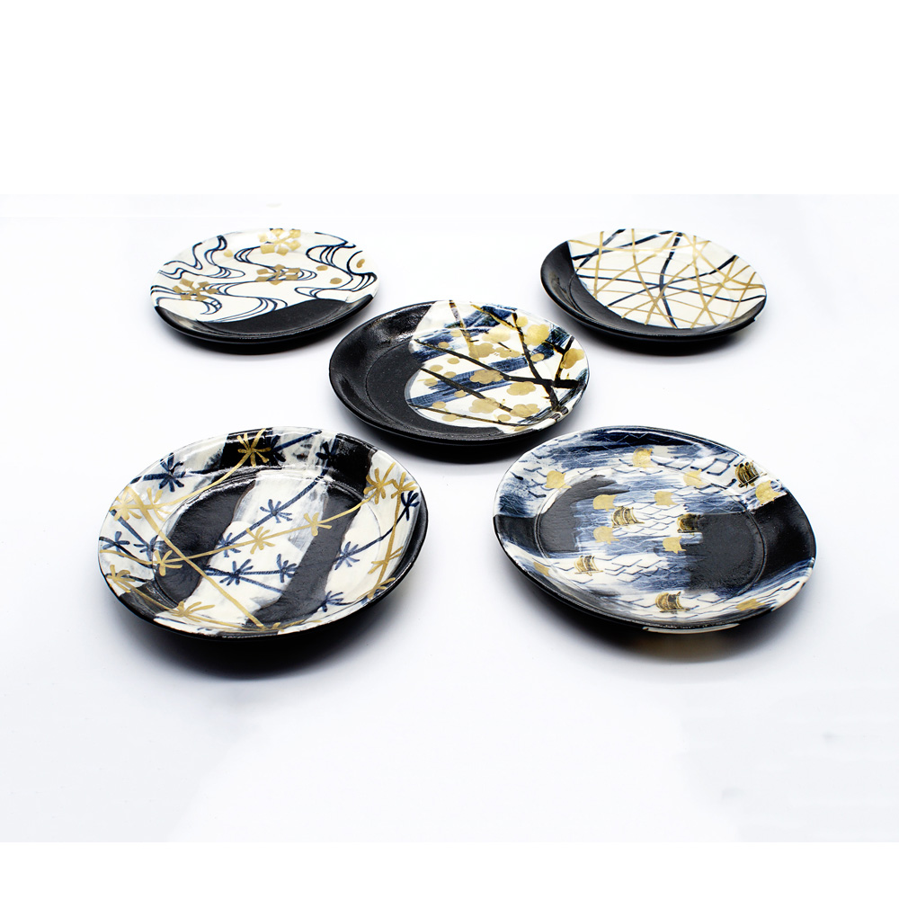 LE-16 乾山絵替 土器皿 – 美濃焼・呉須赤絵・テーブルウェアの通販