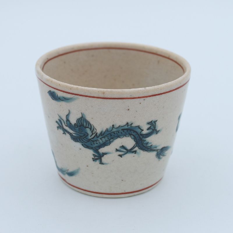 2023AW-02 呉須青絵 龍 そば猪口 – 美濃焼・呉須赤絵・テーブルウェア