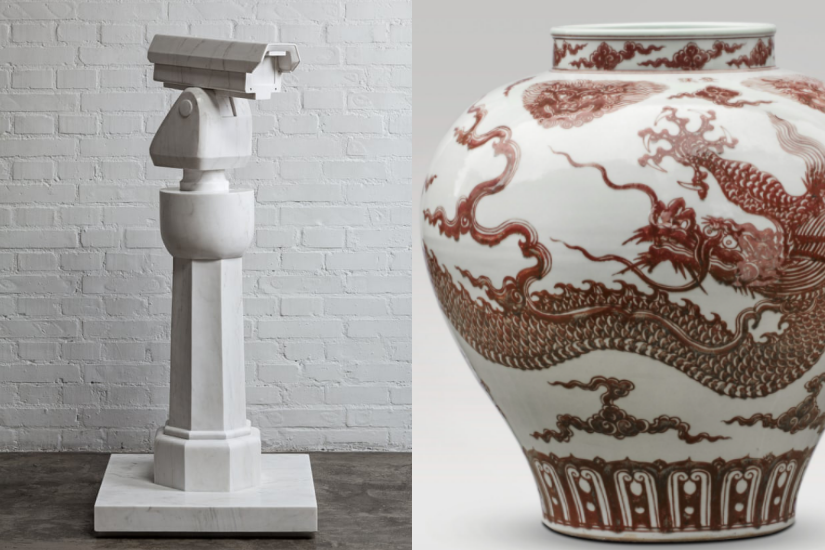 永楽善五郎作銀彩蓋付茶碗（大小二個のセットです）美の極地とはこの事