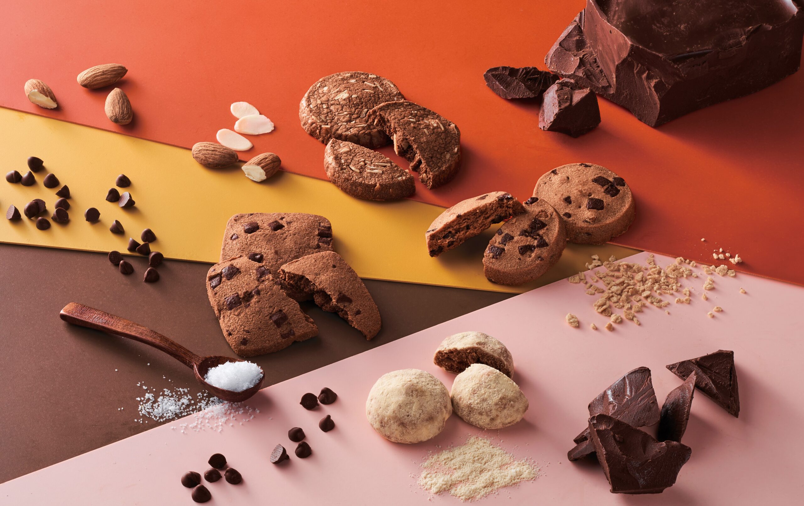 1個につき100円が寄付になる、ACE支援地域のカカオを使用したクッキー