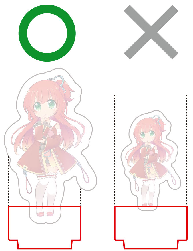 シミュレーターデータ制作ガイド | アクリルグッズの達人