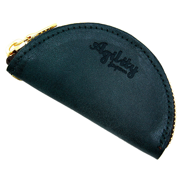 ドゥミ』(全7色)ロロマ/半月型フォルムのシンプルな キーケース付き