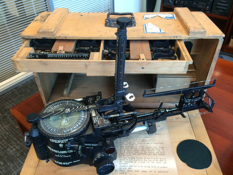 Bomb Sight, Course Setting, Mk IXA British RAF 1940, 