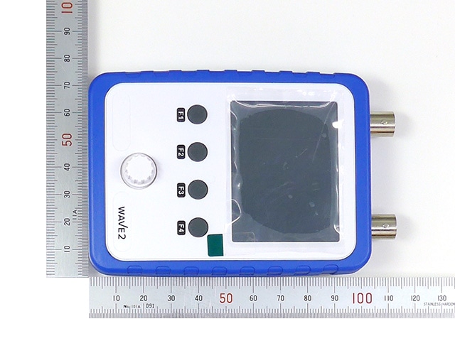 2chポータブルオシロスコープ 200kHz WAVE2: 計測器・センサー・ロガー