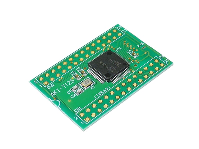 SH7125Fマイコンボード(実装基板単品): 開発ツール・ボード 秋月電子