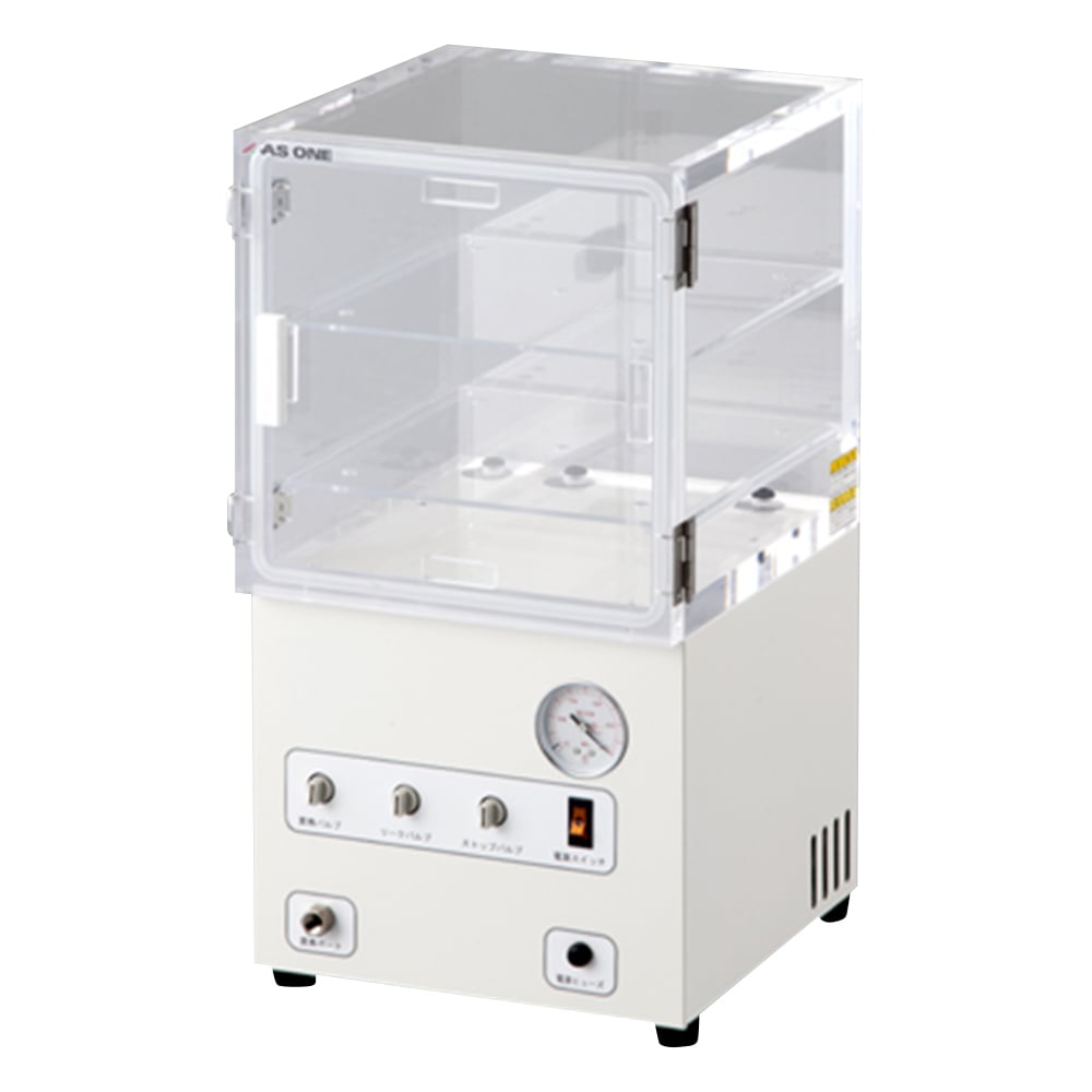 1-7546-12 ポンプ内蔵真空デシケーター 300×322×570mm VK-ALN 【AXEL