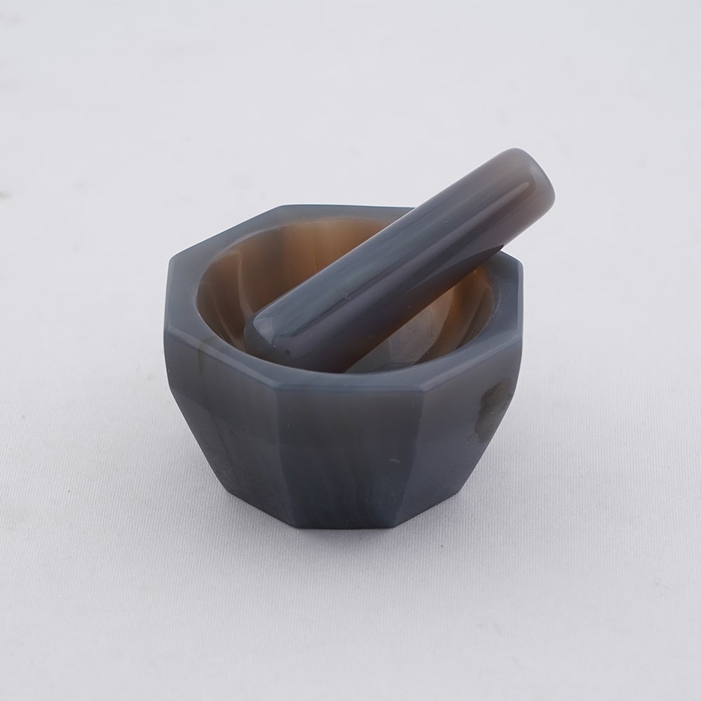 2-888-01 メノー乳鉢(深型) φ50×φ60×18mm 乳棒付き 【AXEL】 アズワン