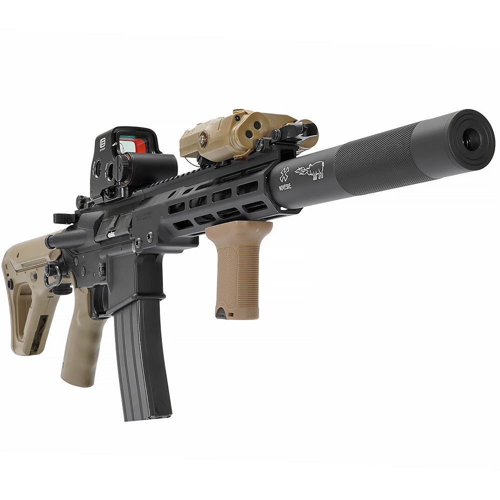 良品武品 】 14mm 正ネジ /逆ネジ 両対応 アルミサプレッサー ロング