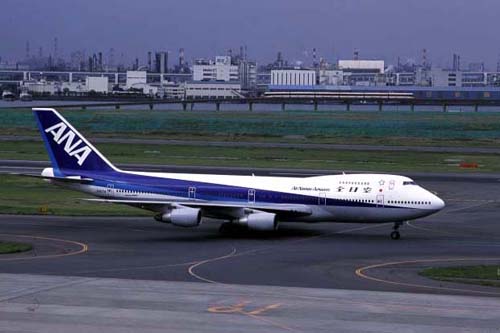 全日空 B747-281B JA8174 羽田空港 2002年5月6日