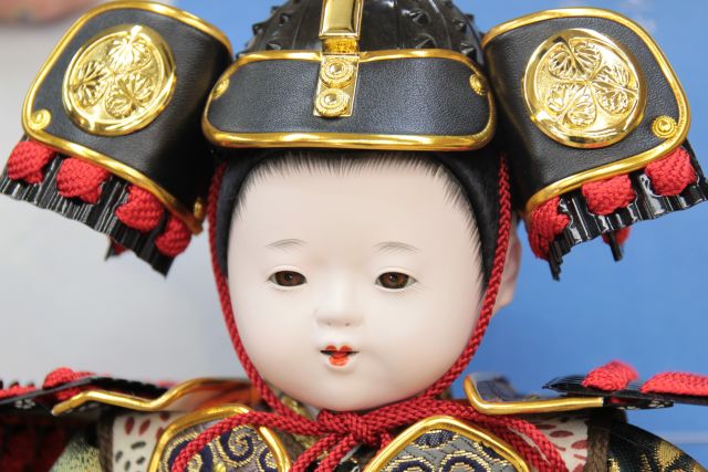 五月人形の馬乗り大将飾りです。豪華な子供大将です。 | 岡崎市｜味岡