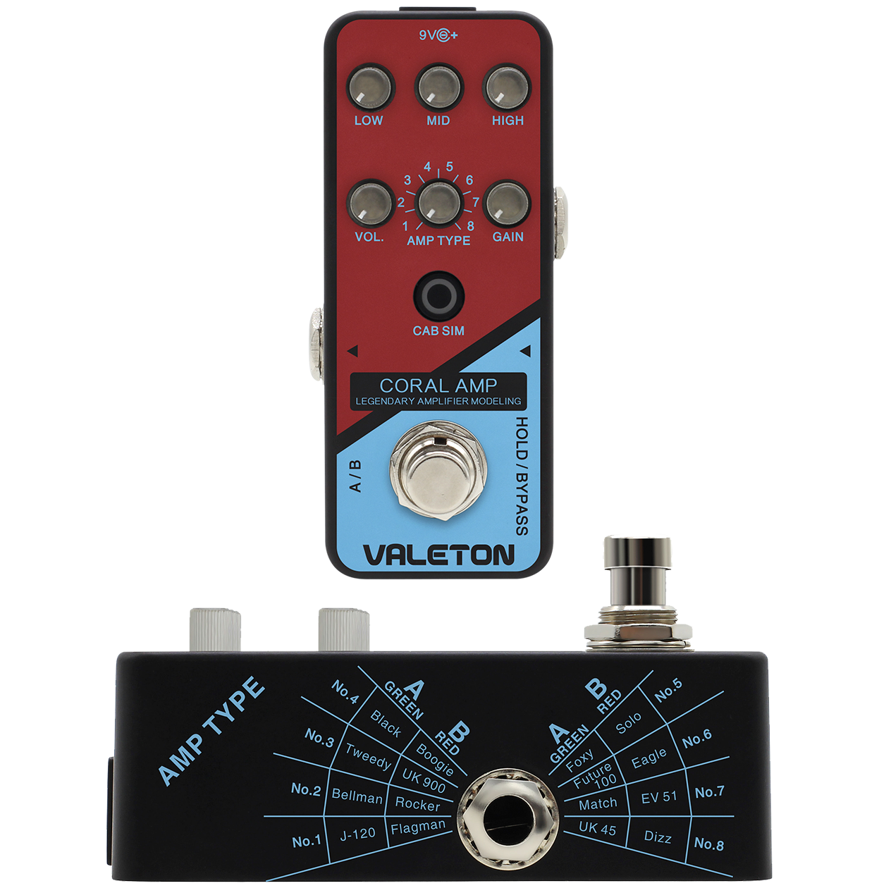 VALETON | CORAL AMP | アンプ・シミュレーター | 製品情報