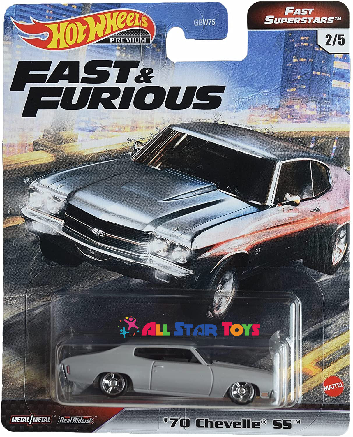 Hot Wheels Premium 1:64 Fast & Furious Fast Superstar M Case GBW75