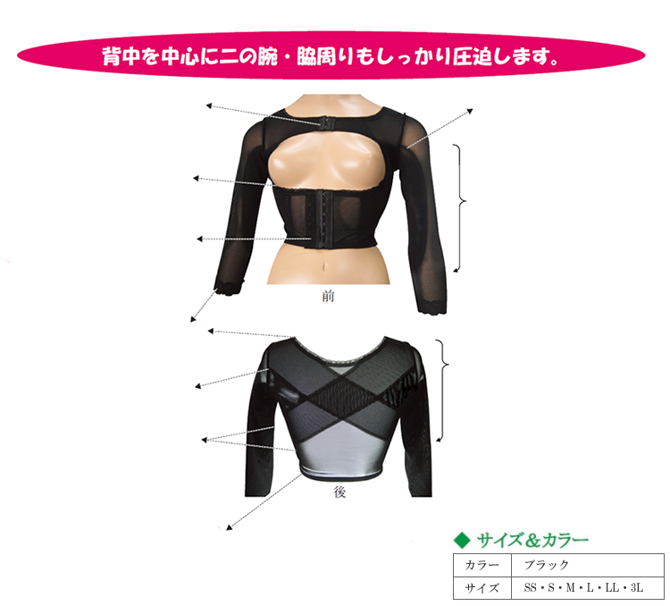 美容外科　サラマシェリ　圧迫ガードル　Mサイズ 脂肪吸引　太もも Medical Sarah Macherie<メディカル サラマシェリ>