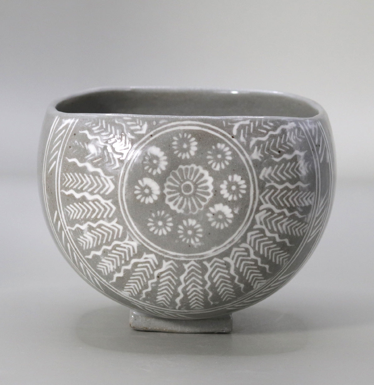 茶盌俵形三島 高橋道八 – 高級陶器の専門店【甘木道】