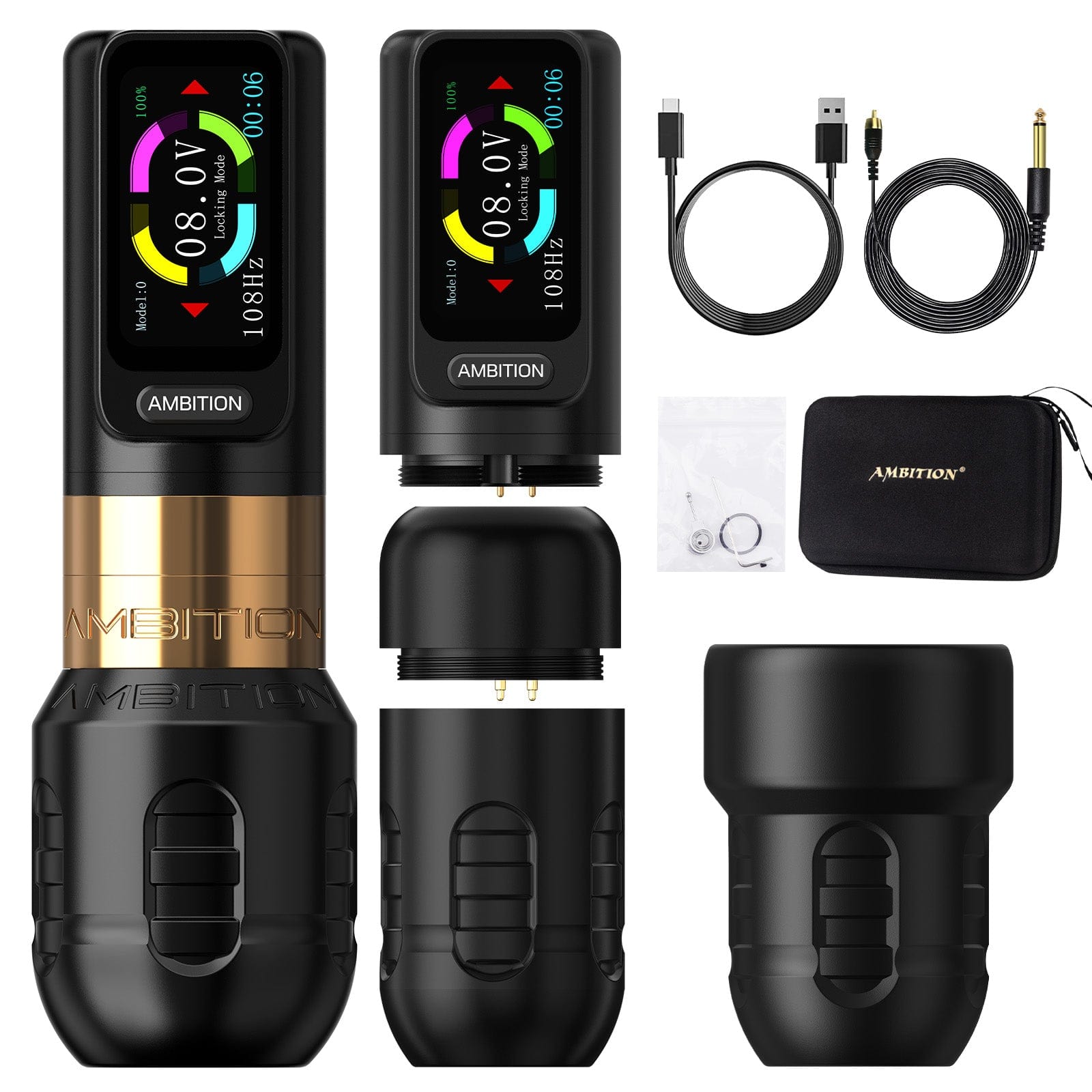 Ambition Zetton Wireless Tattoo Pen Machine