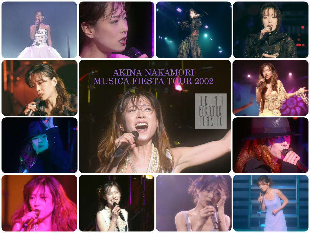 中森明菜「AKINA NAKAMORI MUSICA FIESTA TOUR 2002」DVD再発売決定
