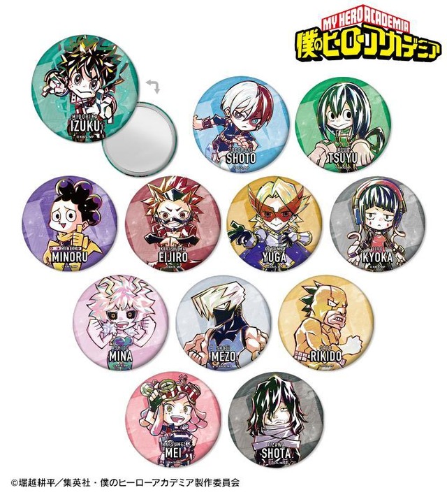 ヒロアカ」デク、爆豪、轟焦凍らを新たなタッチで表現♪ アクスタ・缶