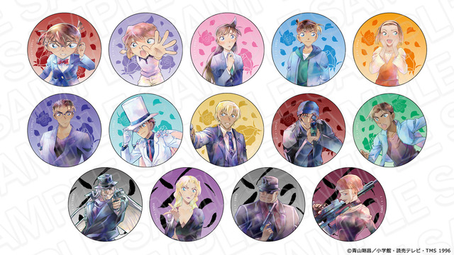 名探偵コナン」安室透、赤井秀一、ベルモットも！水彩画風のオリジナル