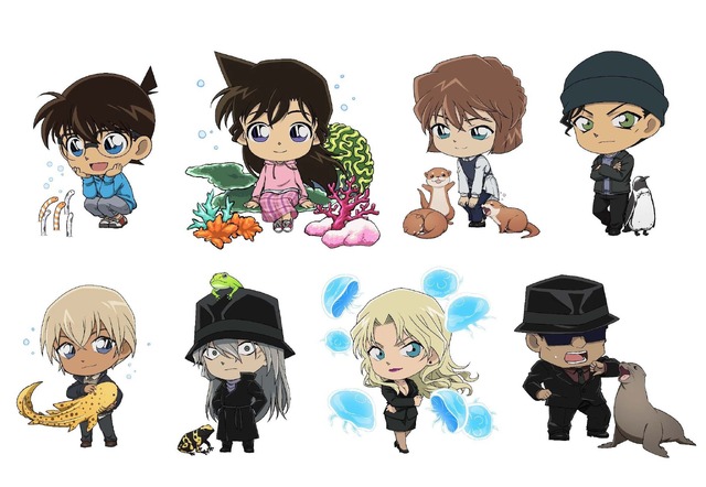 名探偵コナン」コナンと灰原哀がドレスアップ♪ サンシャインシティ