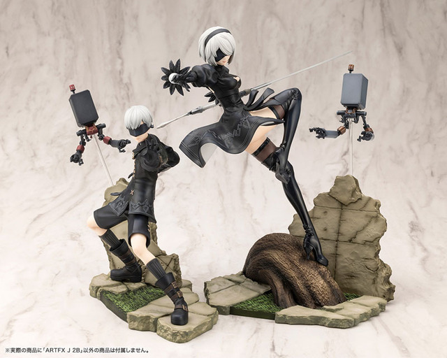 NieR:Automata」2B＆9Sの共闘をフィギュアで！“ナインズって呼んでくれ