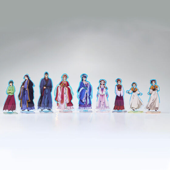 薬屋のひとりごと」猫猫＆壬氏の“月精”衣装をイメージしたクリアケース