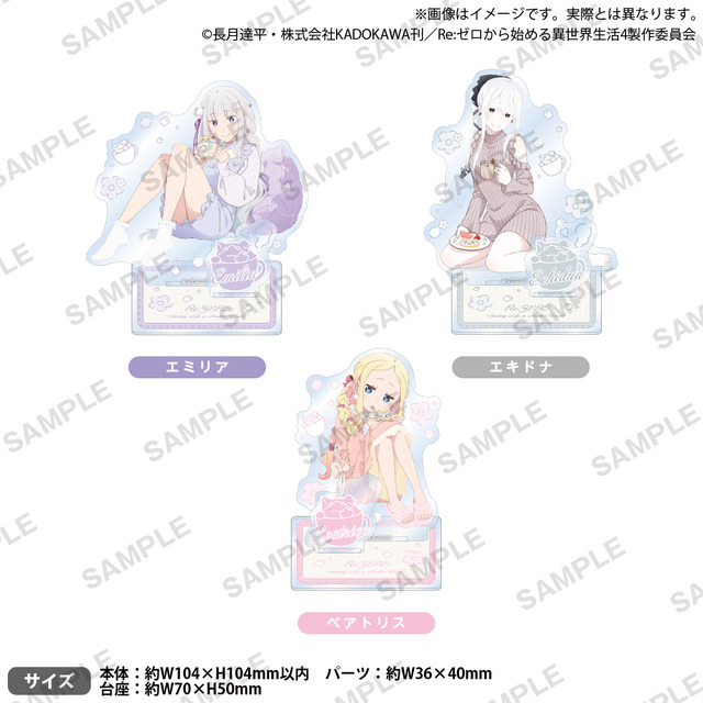 リゼロ」エミリアの誕生日生活をエキドナ、ベアトリスが部屋着でお祝い