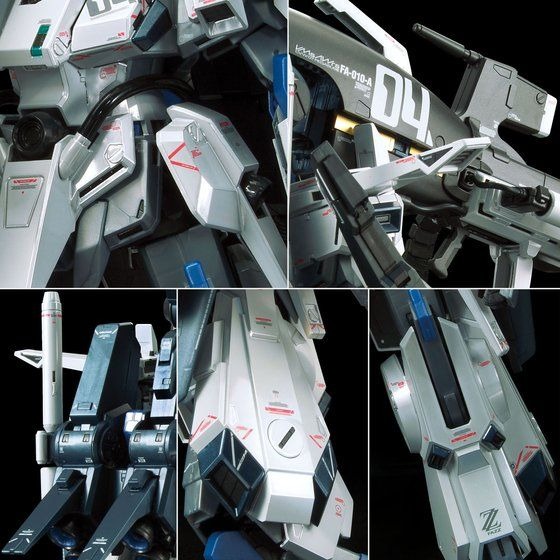 ガンダムセンチネル」FAZZ、“チタニウムフィニッシュ”仕様で限定
