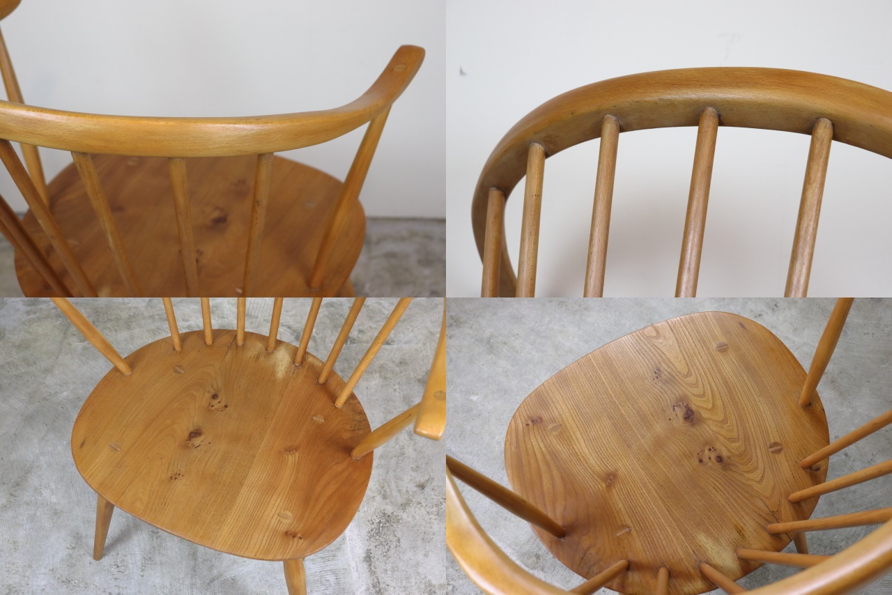 イギリス アーコール スモーカーズ/カウホーンチェア