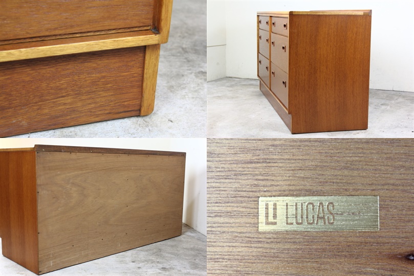 イギリス ヴィンテージ ダブルチェスト そ59-1