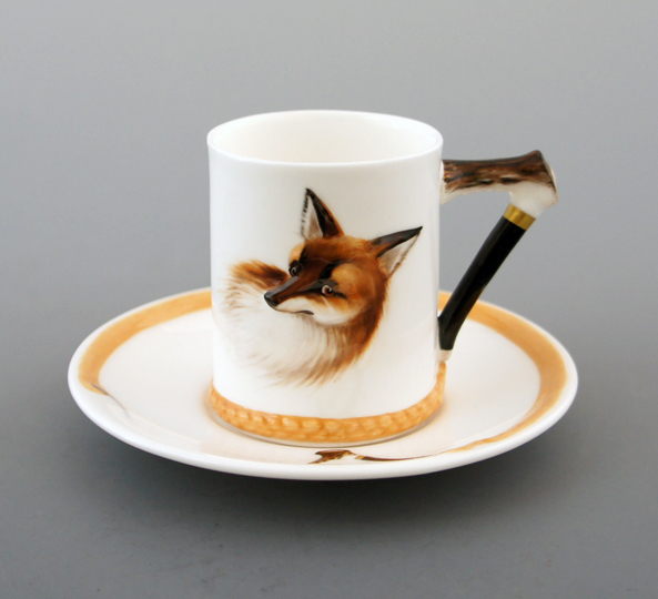 ロイヤルドルトン「レナードザフォックス デミタスカップ