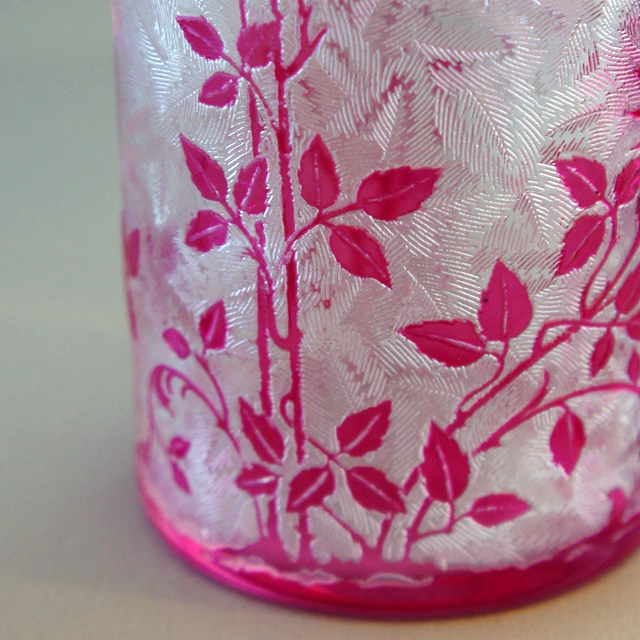 オールドバカラ「エグランチェ E'GLANTIER 香水瓶 h16cm