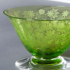 オールドバカラ「エリザベート ELISABETH クープ （グリーン