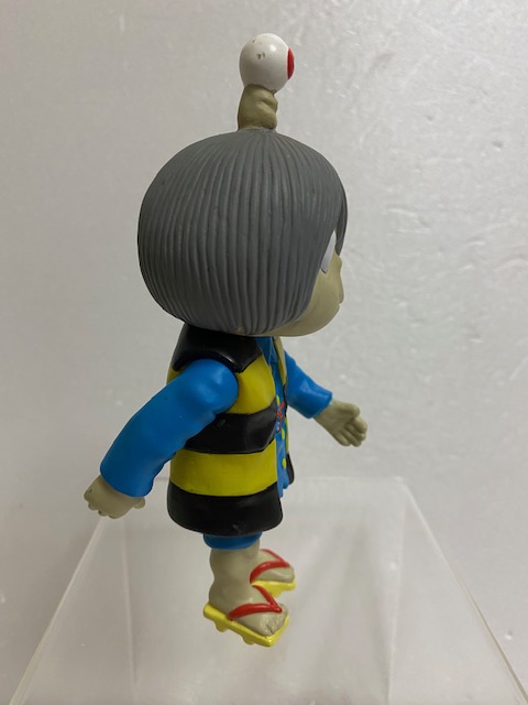 ゲゲゲの鬼太郎☆袋・タグ付☆鬼太郎☆ソフビ人形 14．0cm アニメ