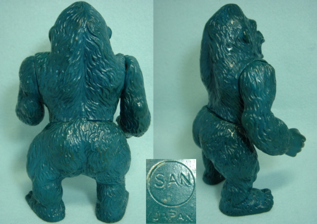 ジャイアントゴリラ ソフビ人形 マルサン スタンダード 1967年当時