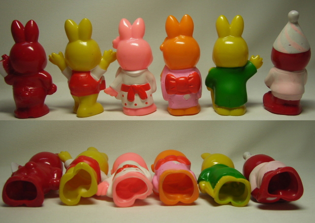 希少☆エスエス製薬☆6体セット 12ヶ月シリーズ ピョンちゃん