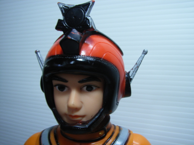 レア☆美品 ブルマァク ウルトラマンエース TAC隊員 ソフビ人形