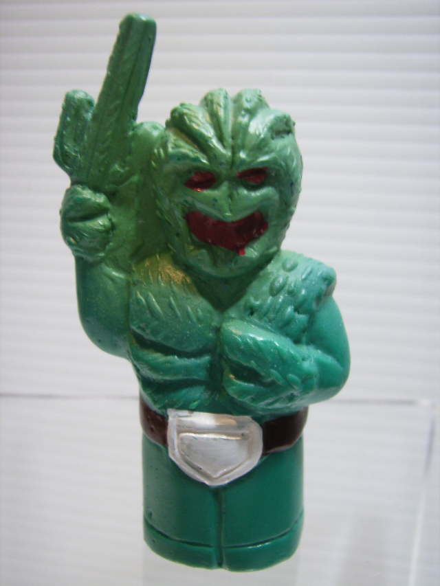 仮面ライダー1号 サボテグロン ソフビ人形 6．8cm 当時物 現状