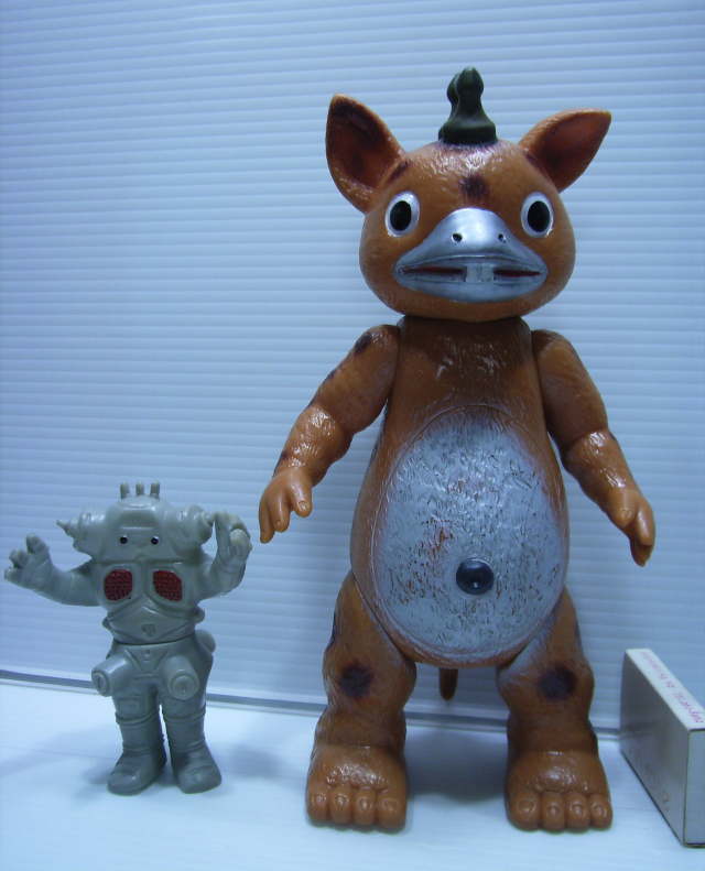 レア☆マルサン 初代 快獣（怪獣） ブースカ ソフビ人形 22．7cm