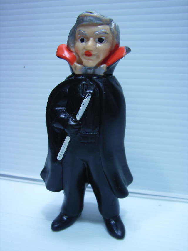 ポピー 仮面ライダー ショッカー 死神博士 ソフビ人形 11．5cm