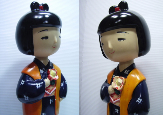 ディスプレイ店頭用☆カウンター用 週刊新潮 百泉社 夕やけちゃん 木台