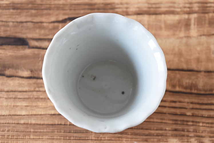 初期伊万里 白磁 蕎麦猪口 - 生活骨董と古布のアンティークショップ