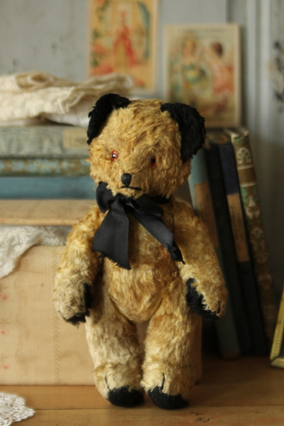 アンティークスーティータイプベア テディベア クマぬいぐるみ 東欧