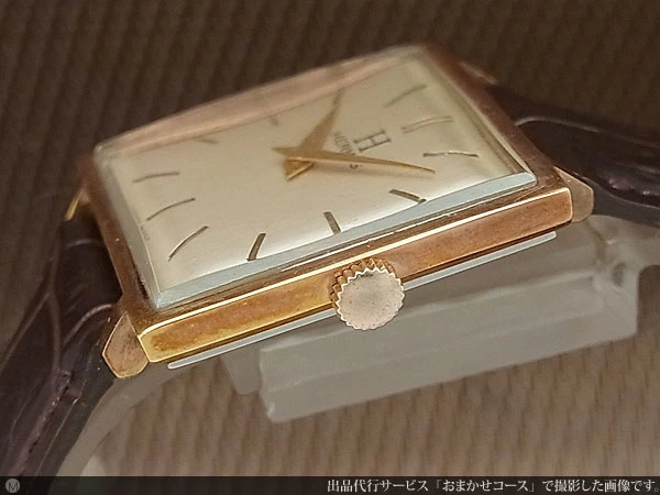 HA-5420| エルメス スクエア GP/SS 手巻き 17石 ヴィンテージ