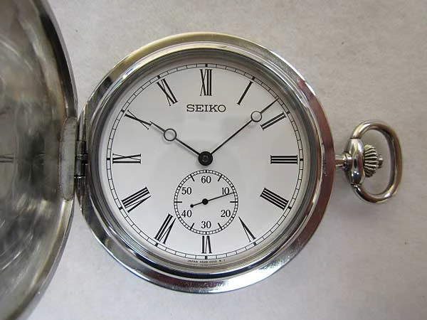 JA-0955| セイコー 4S28-0010 メカニカル 懐中時計 SCVG001 手巻き