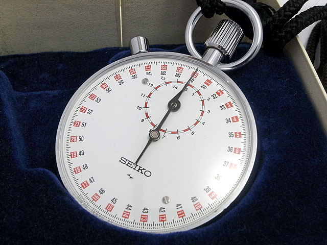 セイコー 第二精工舎(亀戸)製 手巻き式 ストップウォッチ 88-5021