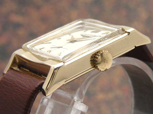 ロンジン LONGINES 角型ケース 14K スモールセコンド 手巻き | アン