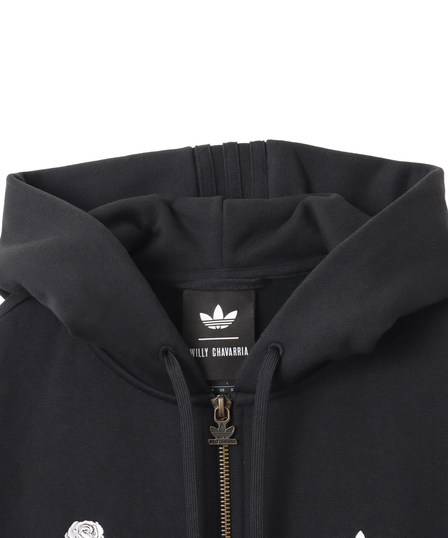 adidas CHAVARRIA SIGNATURE ZIP HOODIE ブラック（アディダス