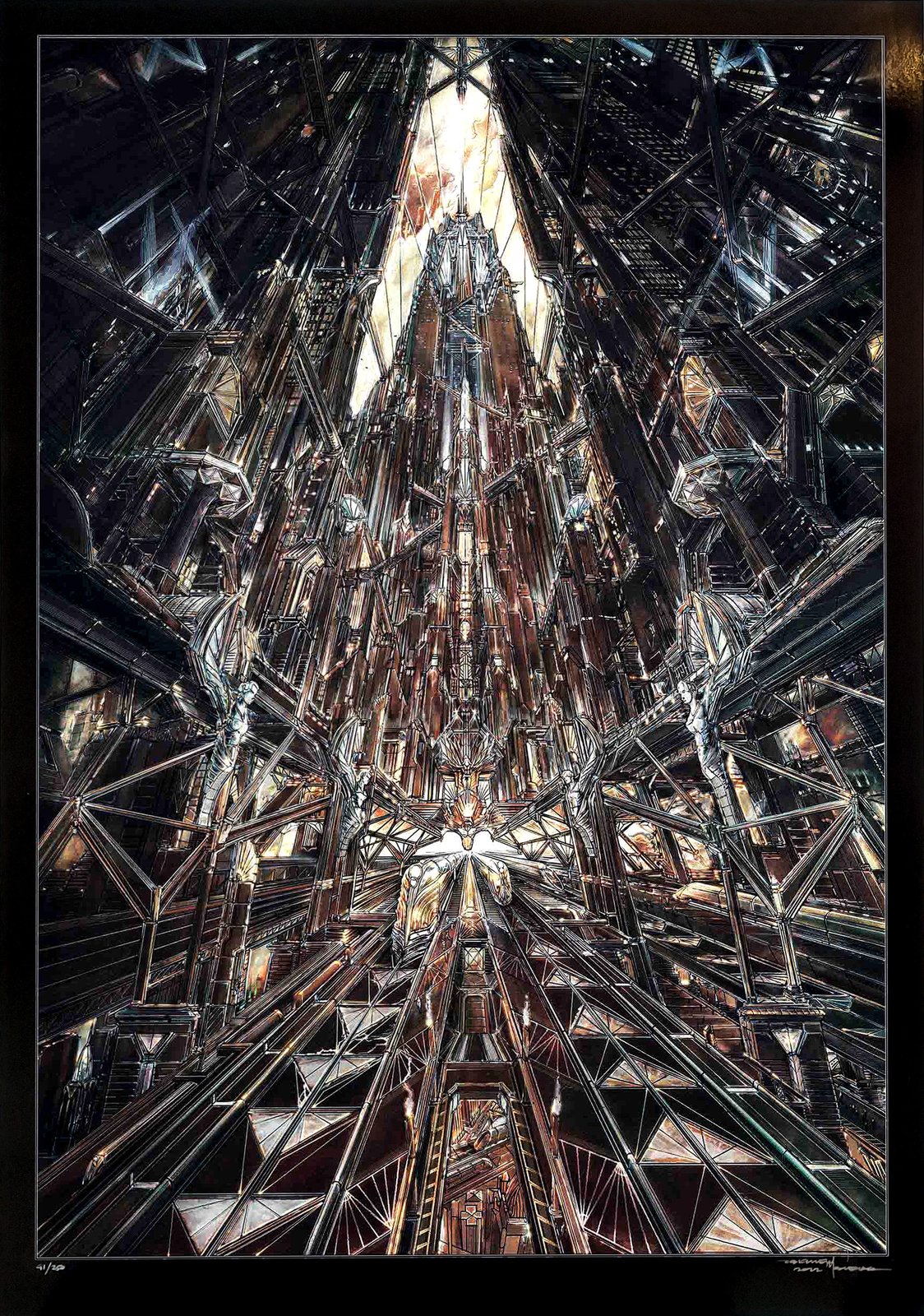 zbigniewbielak — MTG MOUNTAIN LIMITED EDITION POSTER PRINT