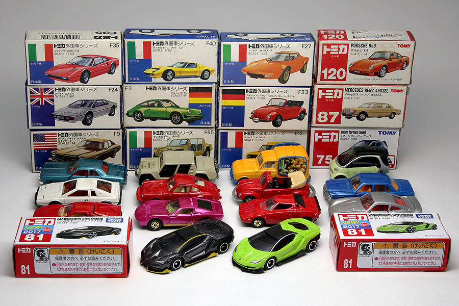 トミカ人気は今やオーバーヒート寸前？最新作から40年前の外国車