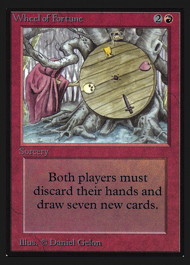 Wheel of Fortune Price From Revised Edition (Foreign Black Border) FBB
